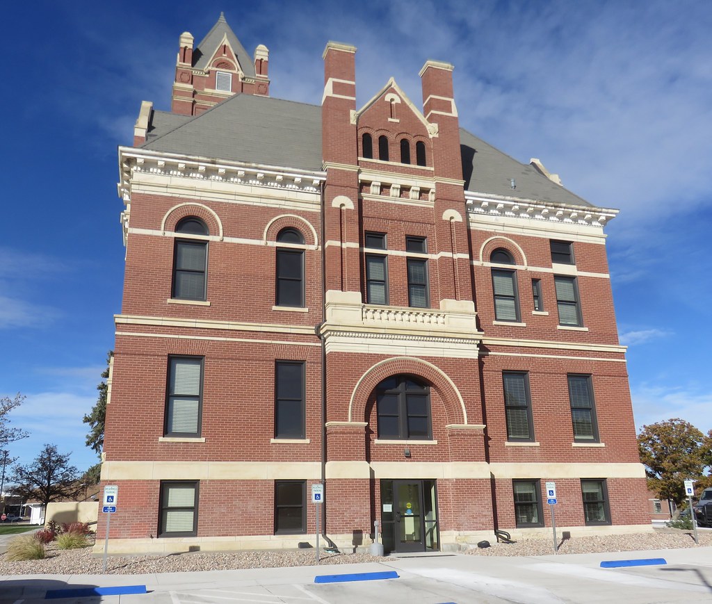 Thomas County Courthouse (Colby, Kansas) This lovely red b… Flickr