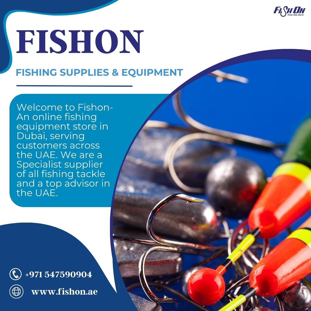 1 Fishing Equipment Online Shop in Dubai, UAE Fishon LL… Flickr