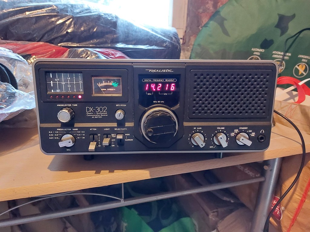 Realistic DX302 Radio Parts Flickr