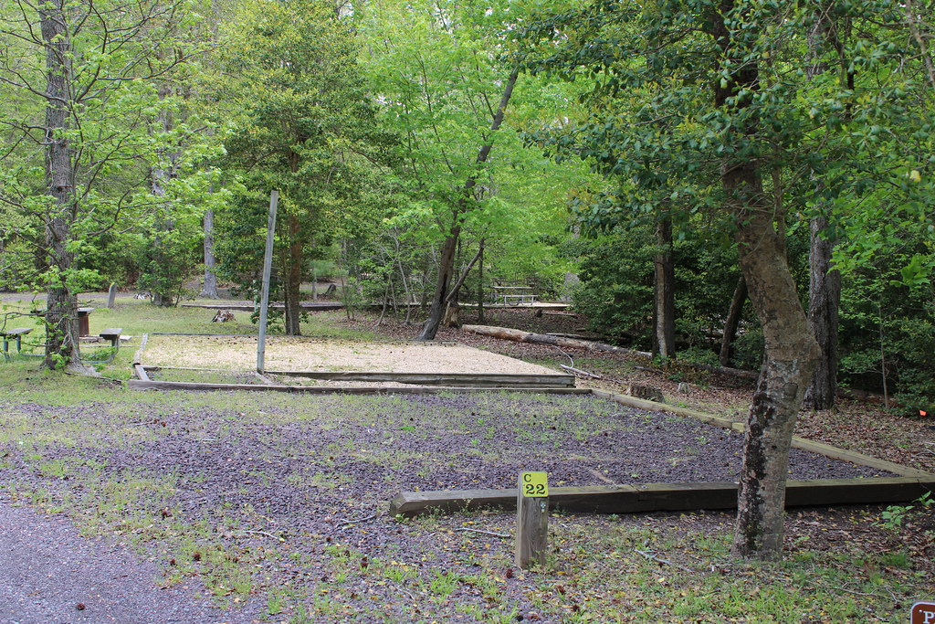 SITE C22 Site in Campground C at Westmoreland State Park. … Flickr