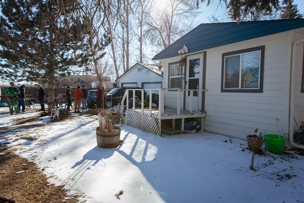 Wheelchair ramp build9369 City of Fort Collins Tina Cha… Flickr