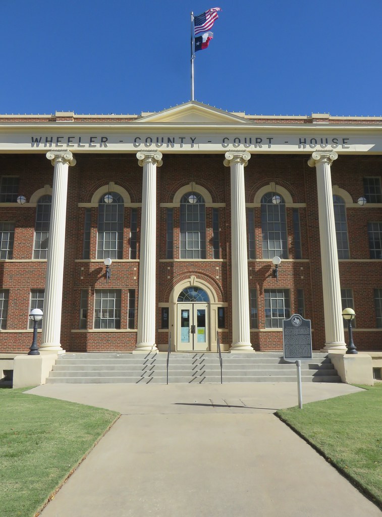 Wheeler County Courthouse Detail (Wheeler, Texas) This cha… Flickr