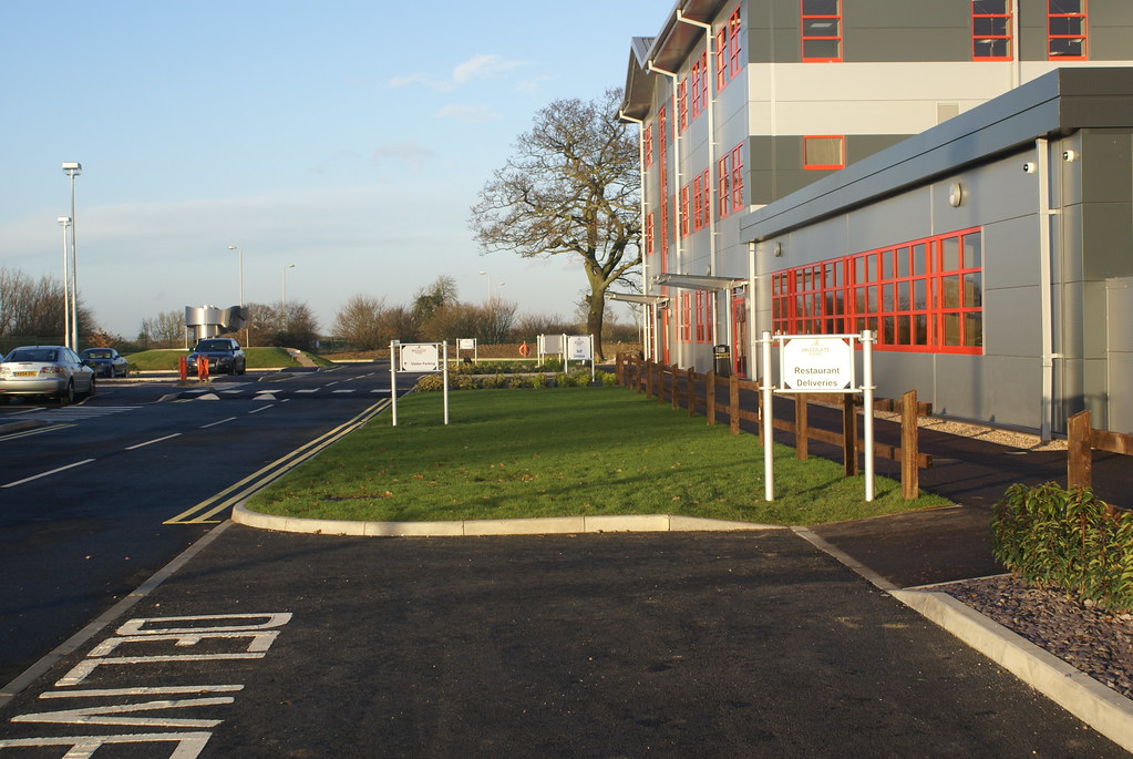 Bradgate Bakery Aluminium framework and sign fitted on beh… Flickr