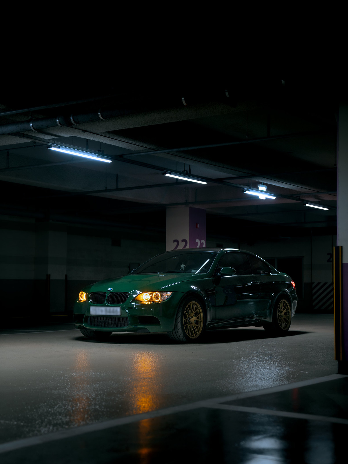 E92 M3 Irish Green Paint.