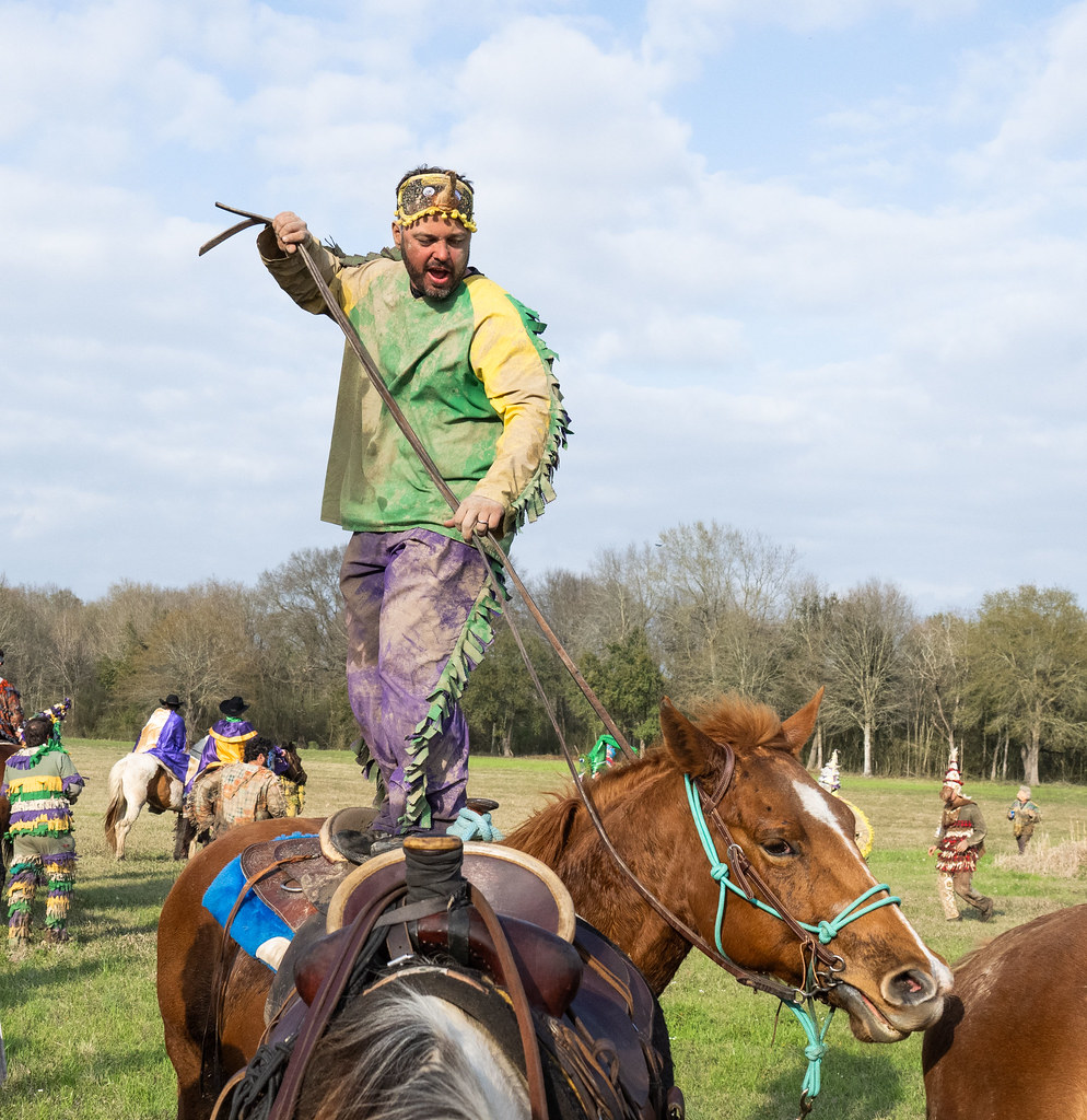 2023 Mamou Mardi Gras Courir at a late afternoon stop, Feb… Flickr