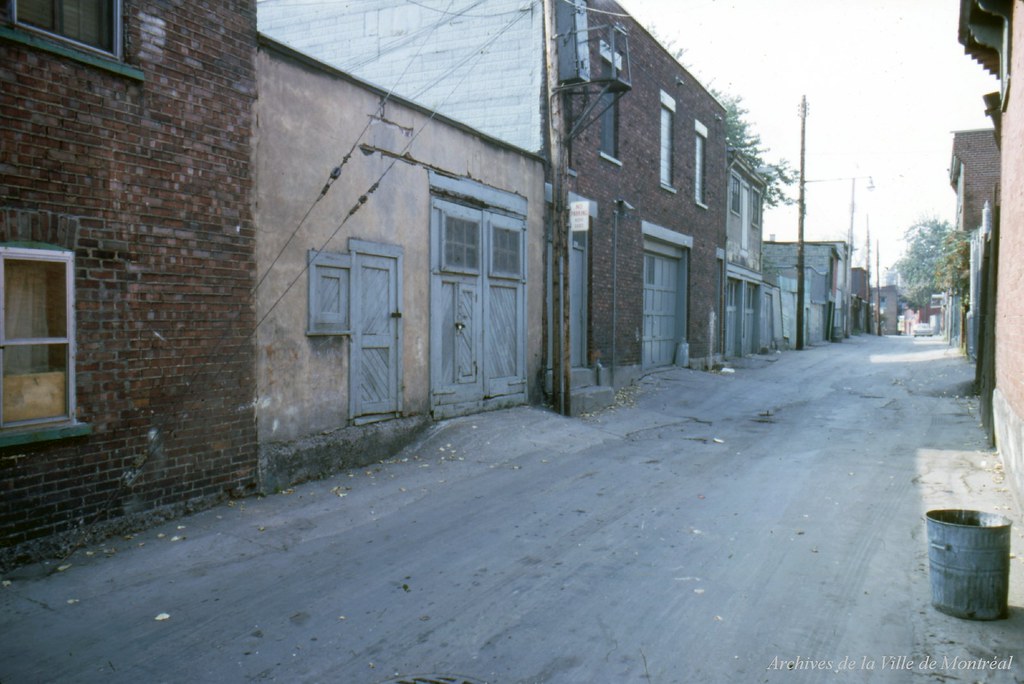 Avenue Blanchard. Septembre 1968. Photo du service d'urb… Flickr