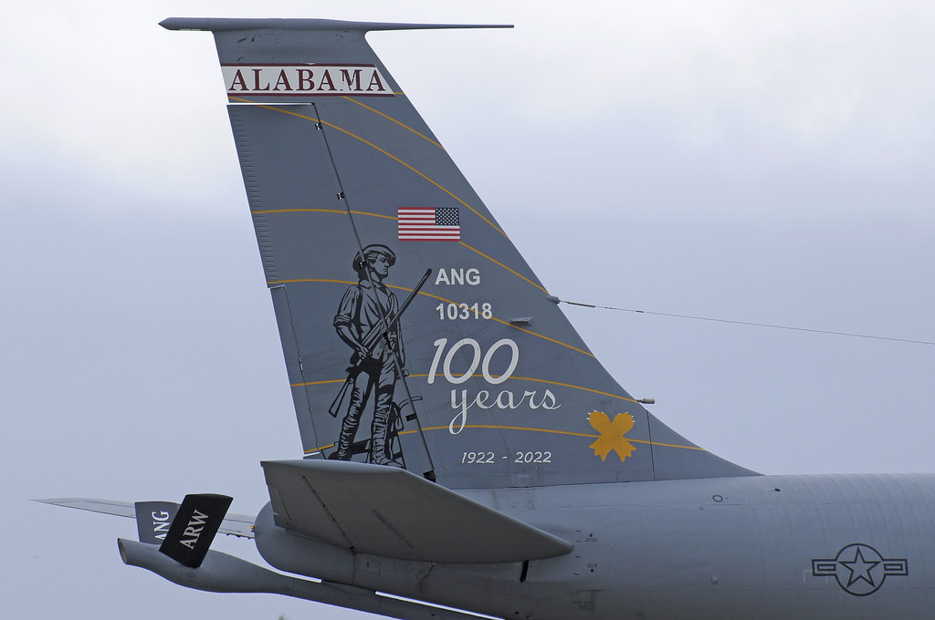 KC135R 610318 117th ARW Alabama ANG Wearing these very s… Flickr