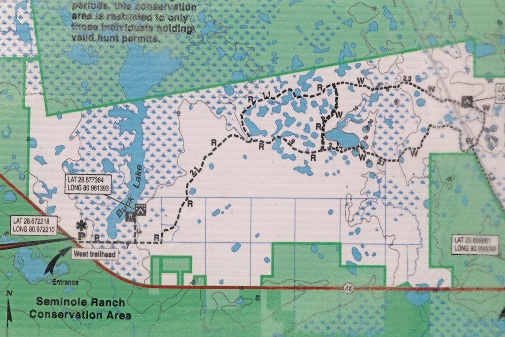 Buck Lake Map at west trailhead Buck Lake Conservation Are… Flickr