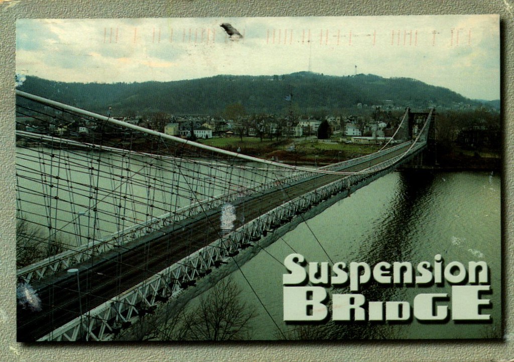 Historic Suspension Bridge. Wheeling, West Virginia Flickr