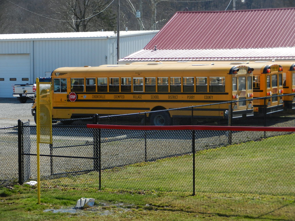 Crooksville Exempted Village Schools 4 Bus lot Crooksvil… Flickr