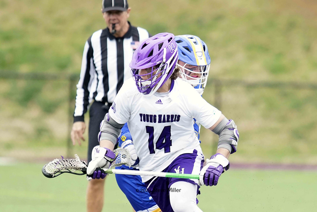 YHC4978X YOUNG HARRIS COLLEGE Lacrosse vs vs Mars Hill steve miller