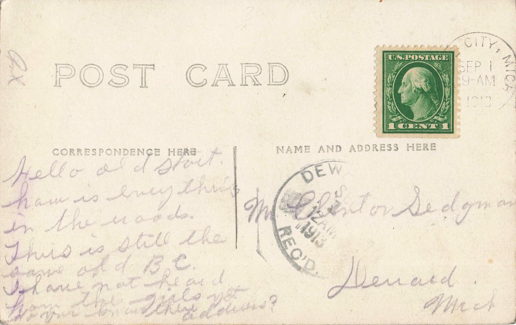 NW Boyne CIty MI RPPC 1913 Boyne City Lumber Company Sawmi… Flickr