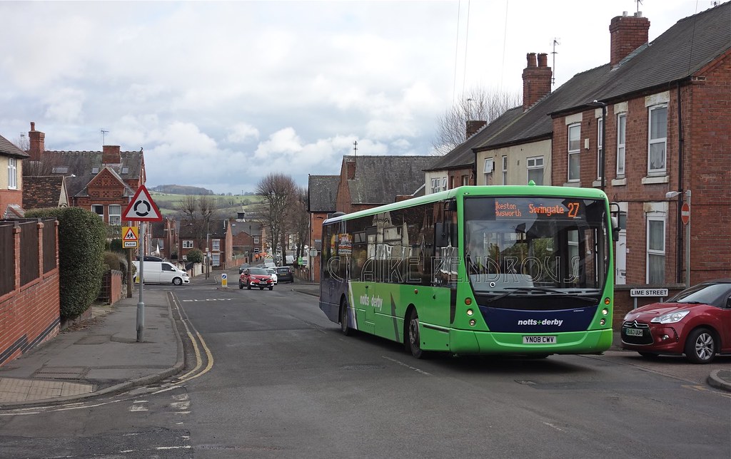 Notts & Derby 763, Park Road, Ilkeston, 2023 This Plaxton … Flickr