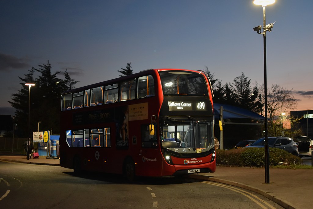 Stagecoach London 10346 SN16OLK 499 Gallows Corner … Flickr
