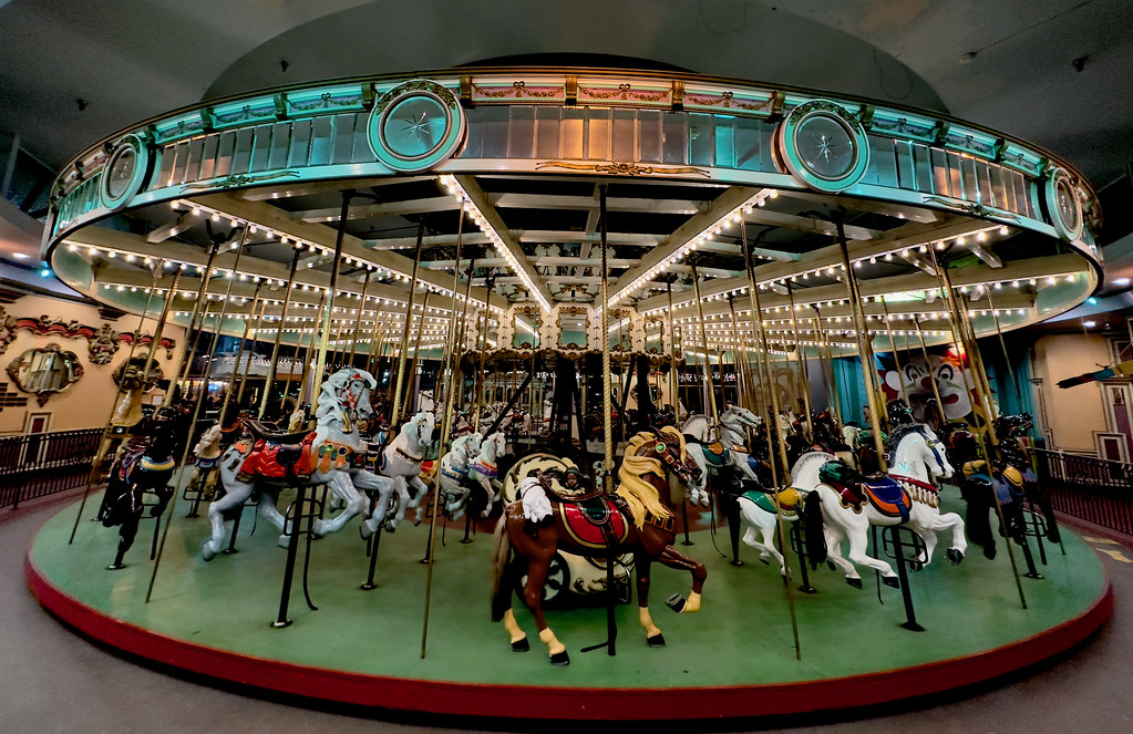 Carousel Santa Cruz Boardwalk California Santa Cruz Lo… Flickr
