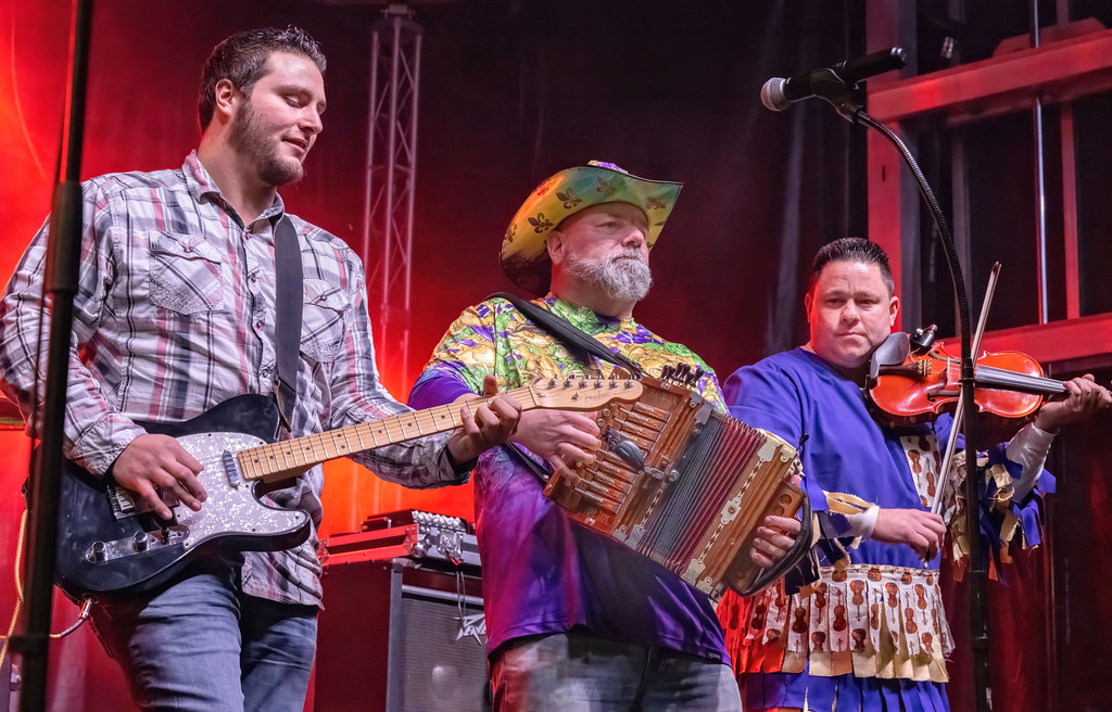 2023 Jamie Bergeron and The Kickinâ Cajuns, Cajun Mardi Gr… Flickr