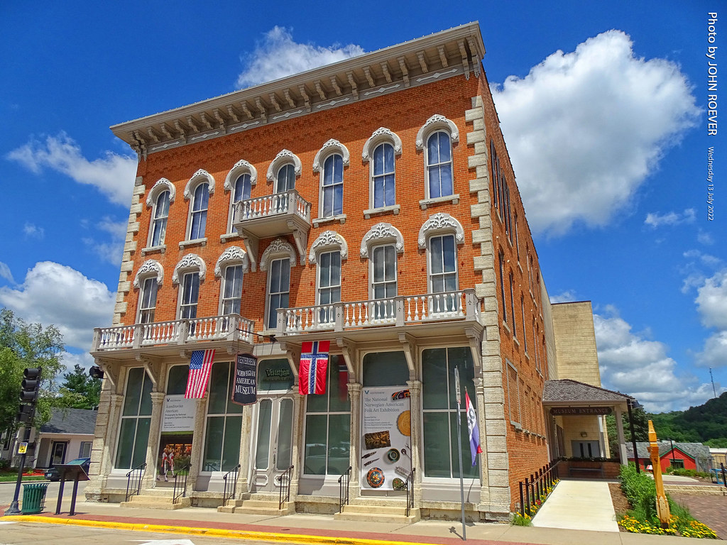 Vesterheim in Decorah, 13 July 2022 Vesterheim, the Nation… Flickr