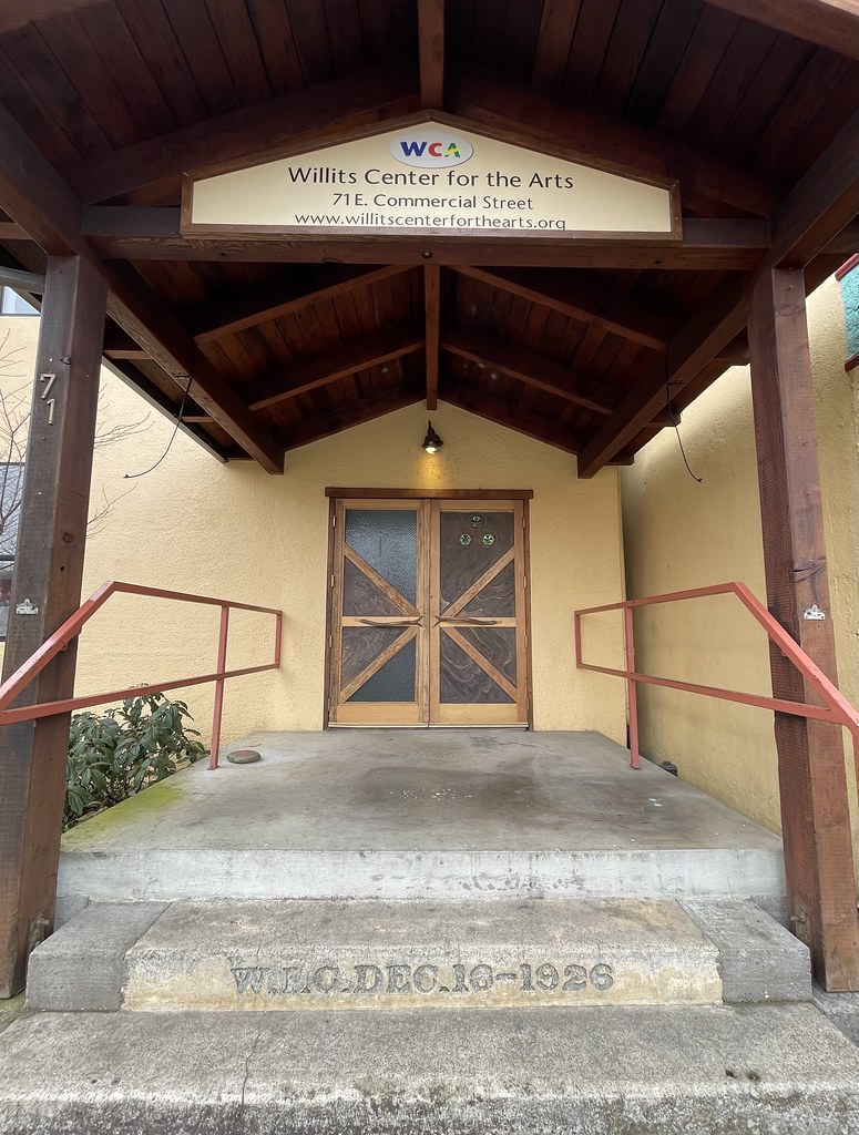Willits Center for the Arts Willits, California Built in 1… Flickr