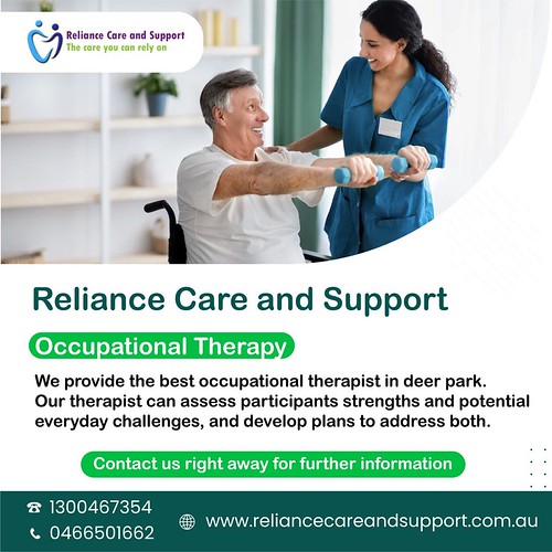 Occupational Therapists near me Reliance care and suppor… Flickr