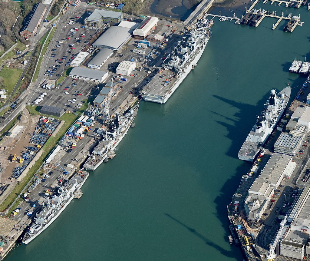 RX408022 HMNB Devonport, Weston Mill Creek / Pool / Lake. … Flickr