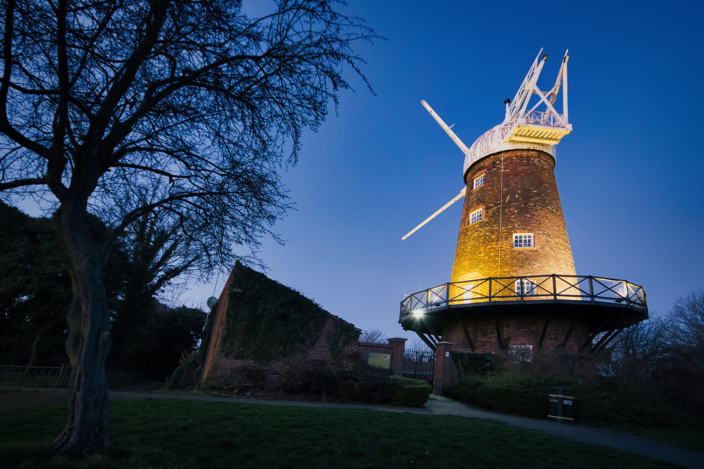 Green's Windmill at Blue Hour Green's Windmill in Sneinton… Flickr
