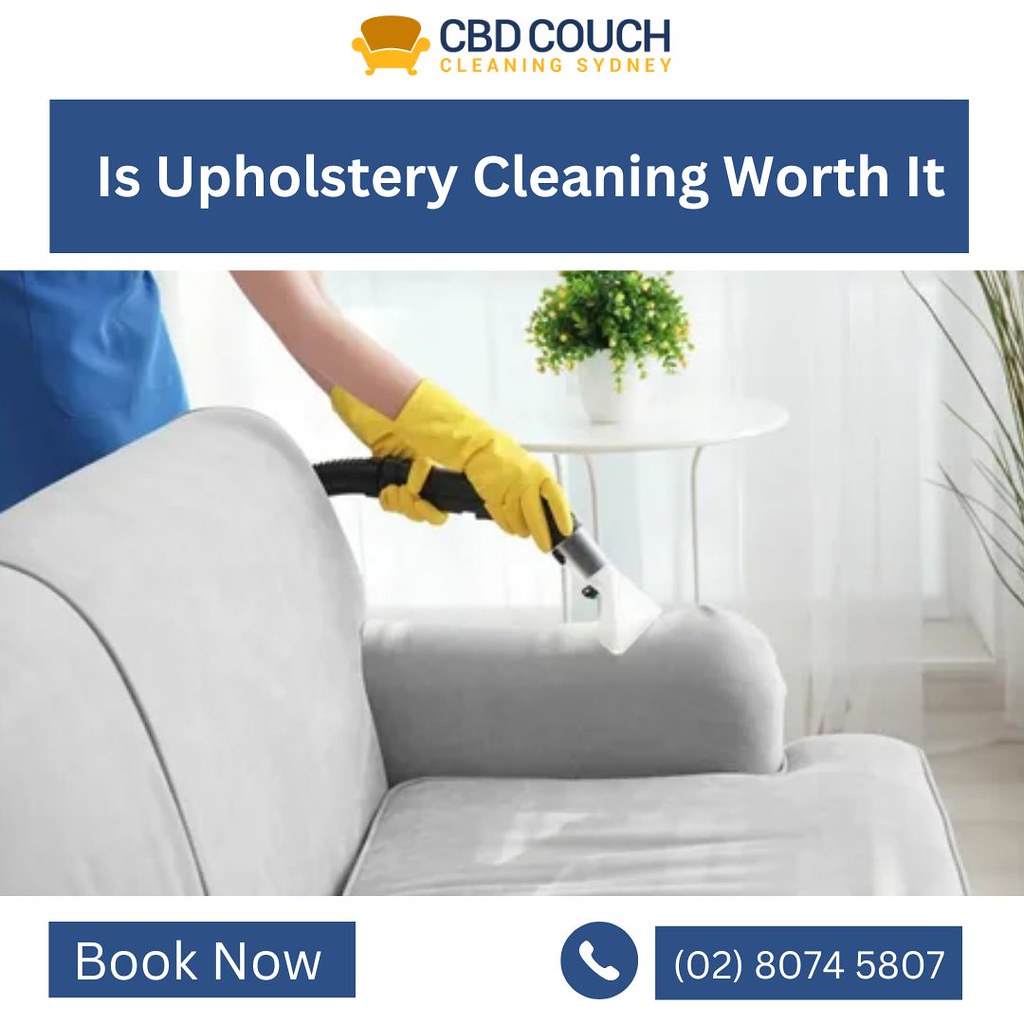 Is Upholstery Cleaning Worth It 1 Has your furniture see… Flickr