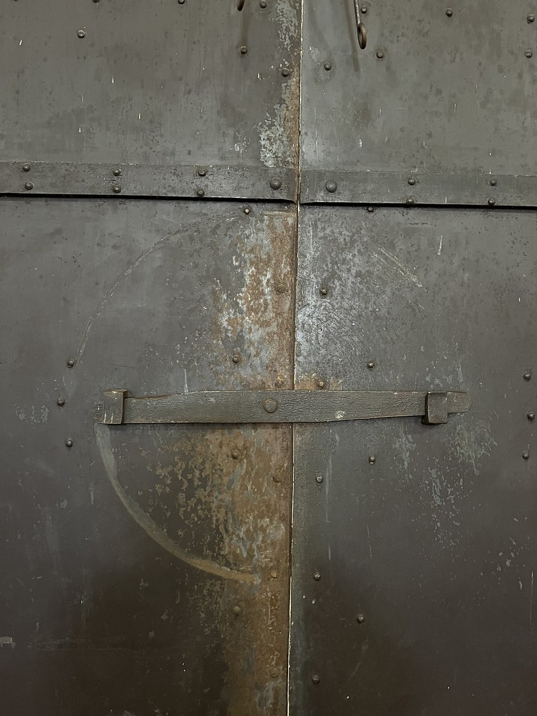 IMG_7092 old metal door coverings big metal doors that a… Flickr