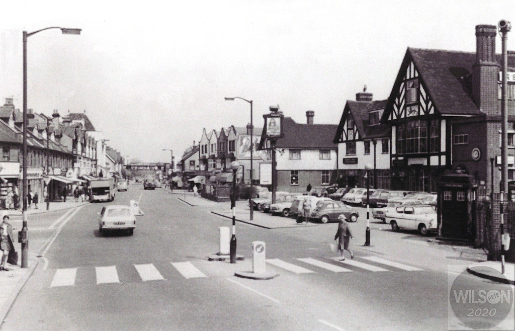 Z9 Brighton Road, Coulsdon [c1965] Police Box Photograph Flickr