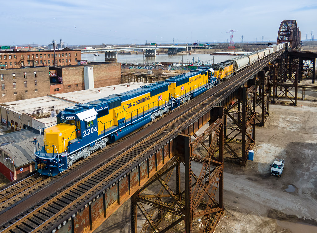 Alton & Southern AS 2204 (SD62) Job 101 McArthur Mississip… Flickr