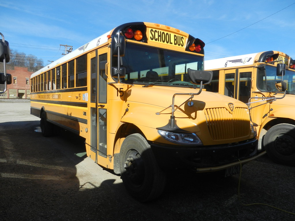 Trimble Local School District 15 Bus lot Glouster, OH Flickr