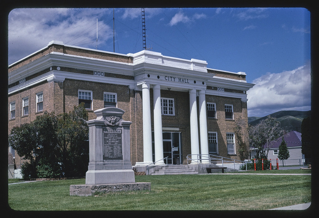 City Hall, Washington Street, Montpelier, Idaho (LOC) Flickr