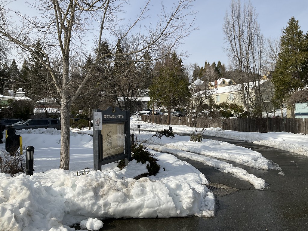 Nevada City (California) after snowfall Alexander Kozik Flickr