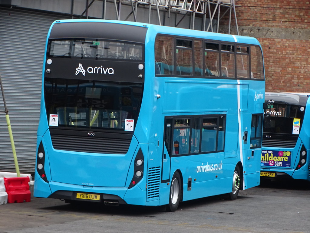 gillingham Arriva 6550 ex paint shop at Gillingham depot ,… Flickr