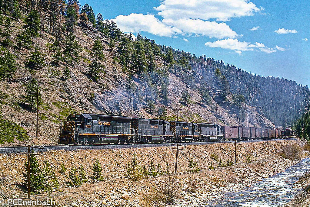 w.of Rollinsville, Colorado, 15MAY'78 D&RGW westbound frei… Flickr