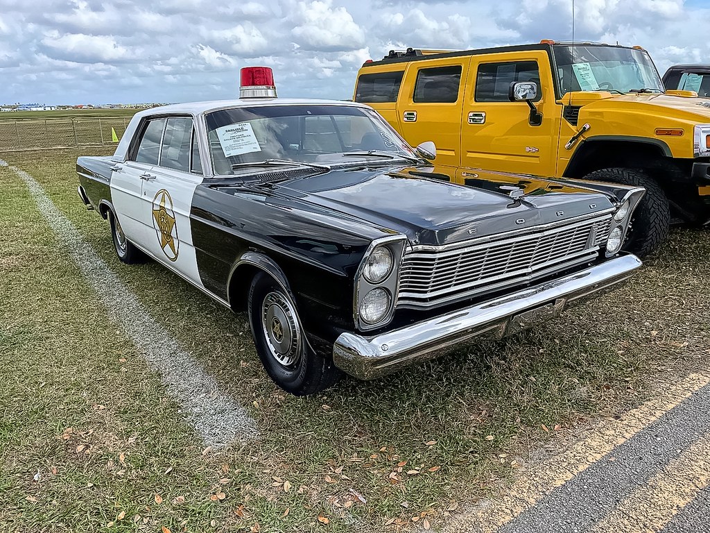 1965 Ford Galaxie 500 Police Cruiser Taken in Lakeland, Fl… Flickr