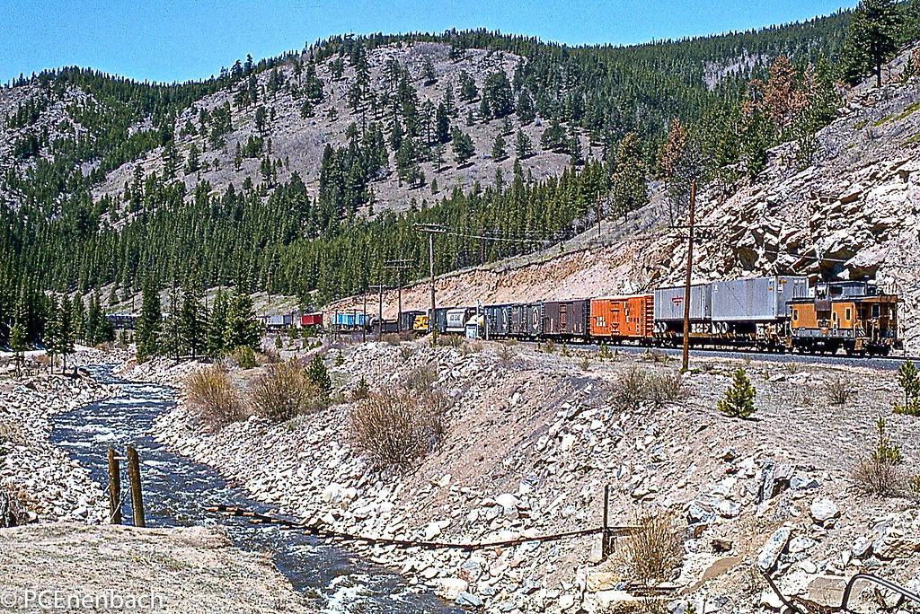 w.of Rollinsville, Colorado, 15MAY'78 D&RGW westbound frei… Flickr