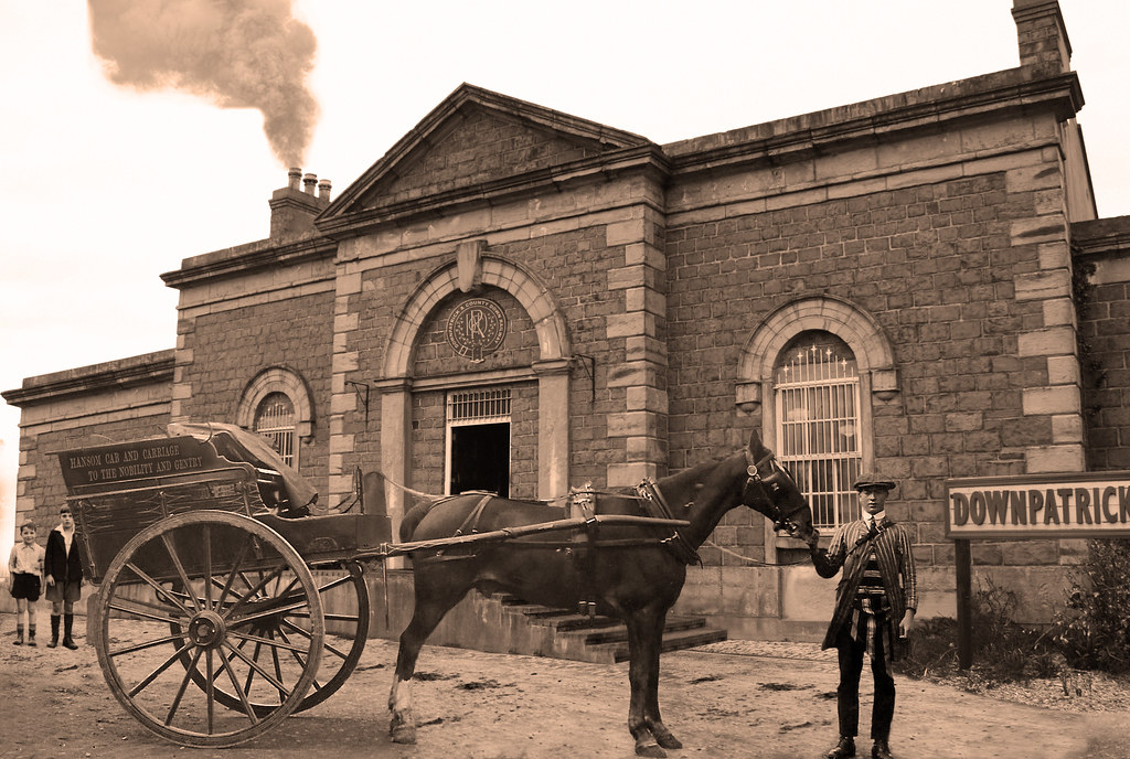 Downpatrick station Not the original Downpatrick railway s… Flickr