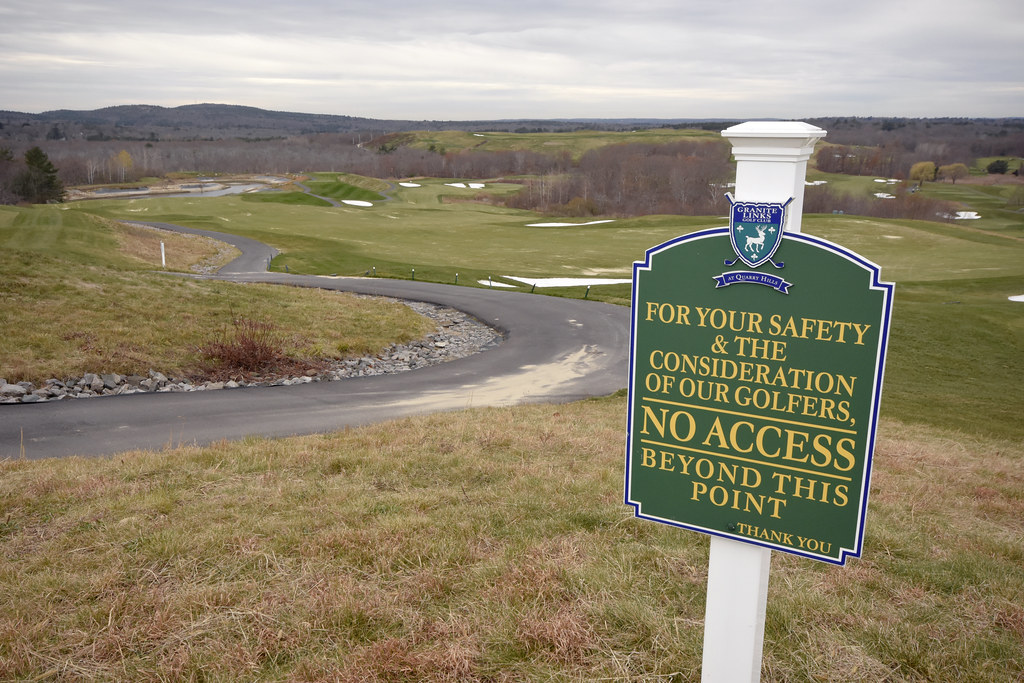 golfers only All public land. Blue Hill at left rear. Gran… Flickr