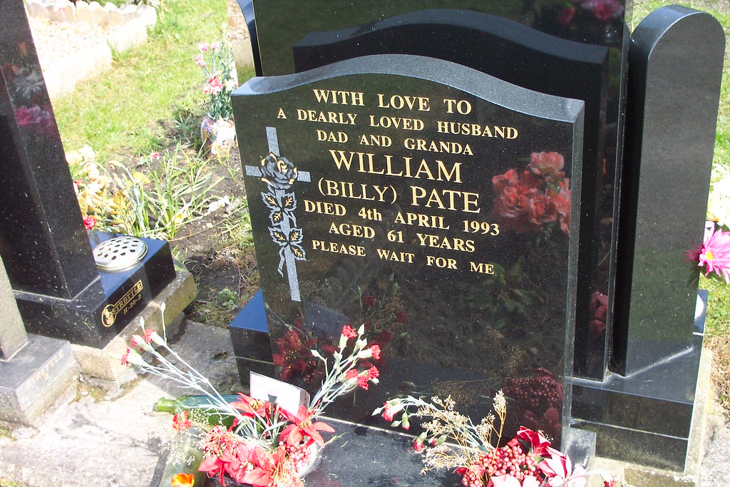 Pate, Benton Cemetery, St Bartholomews, Longbenton, North … Flickr