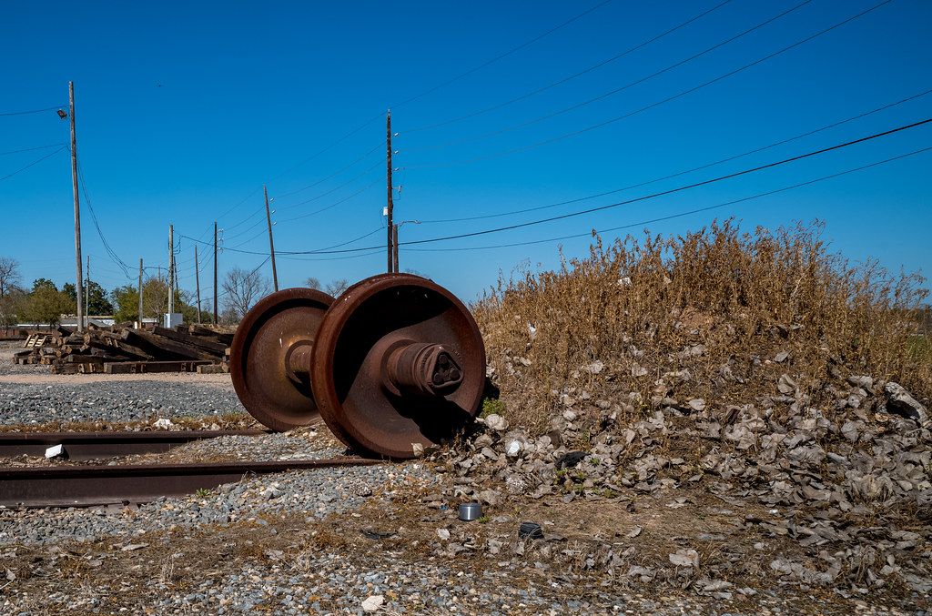Rail Car Stop on Siding (L10007072) Sugar Land, Texas Jay O'C Flickr