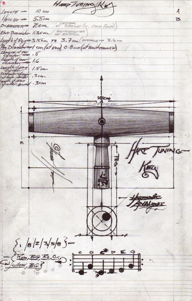 Harp Tuning Peg tommy hoppe Flickr