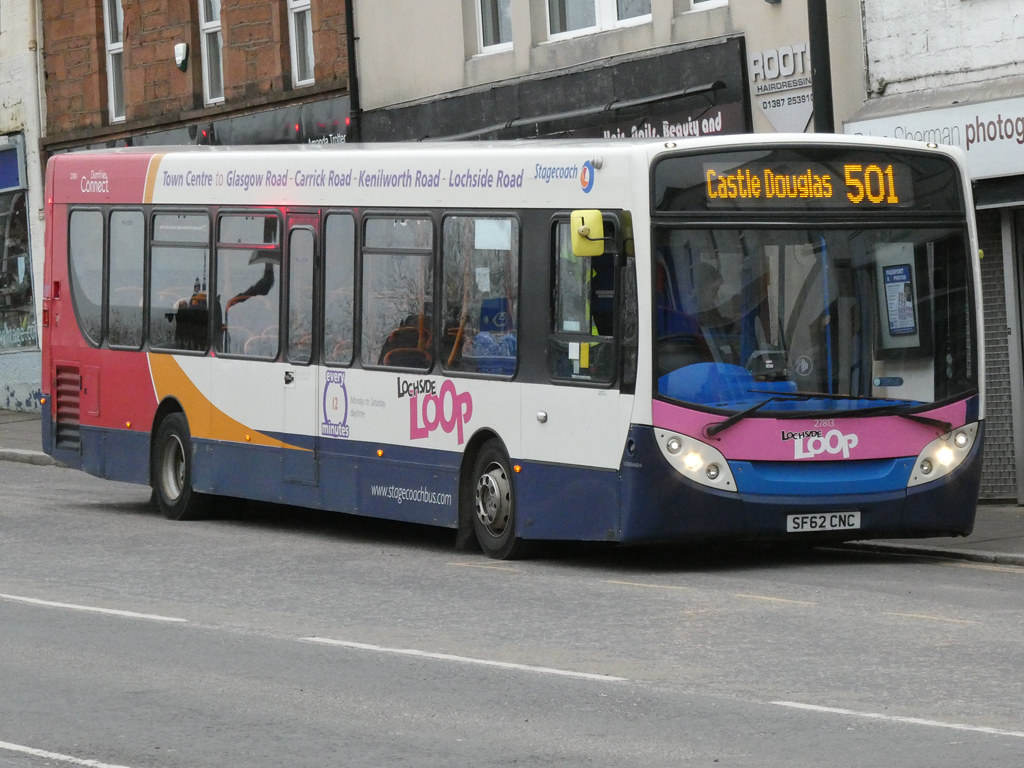 Stagecoach Western 27813 (SF62 CNC) 'Lochside Loop' E300 2… Flickr