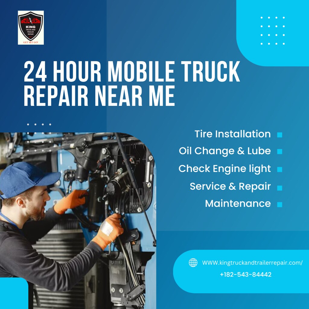 24 Hour Mobile Truck Repair Near Me We provide Fully equip… Flickr