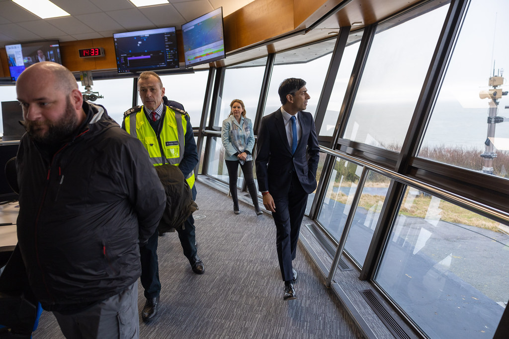 The Prime Minister visits the Dover Maritime Rescue Coordination Centre Flickr
