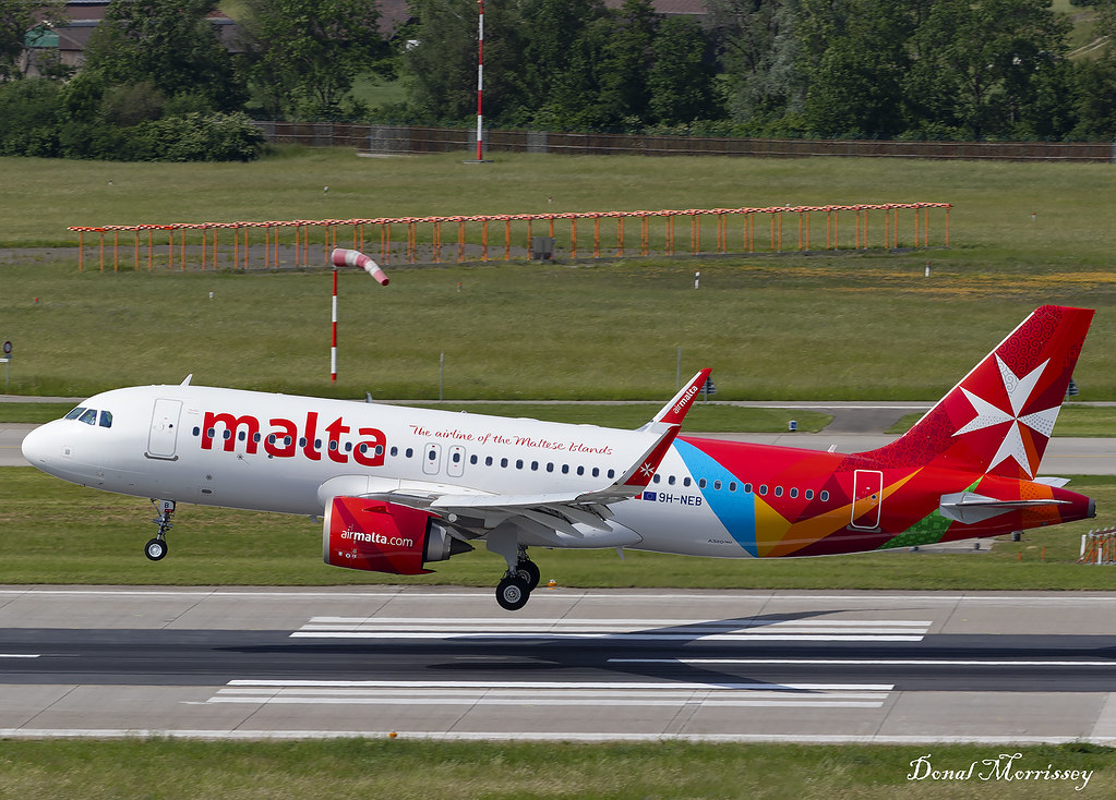 Air Malta A320200N 9HNEB Air Malta A320251N Reg 9HNEB… Flickr