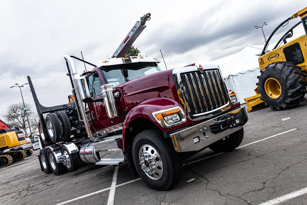 HX Log Truck Peterson Cat Flickr
