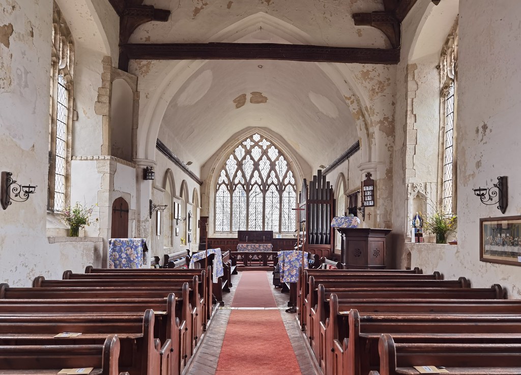 looking east St Peter, Monk Soham, Suffolk A walk of about… Flickr