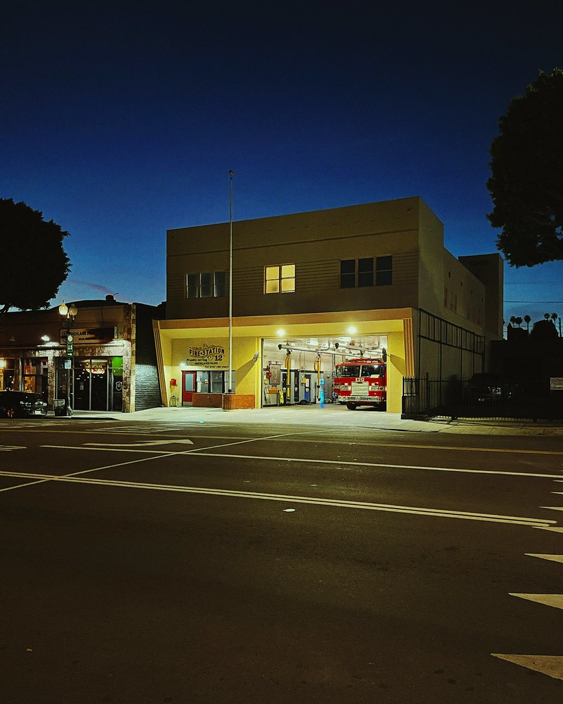 lafd station 12. serving highland park, los angeles. howardf Flickr