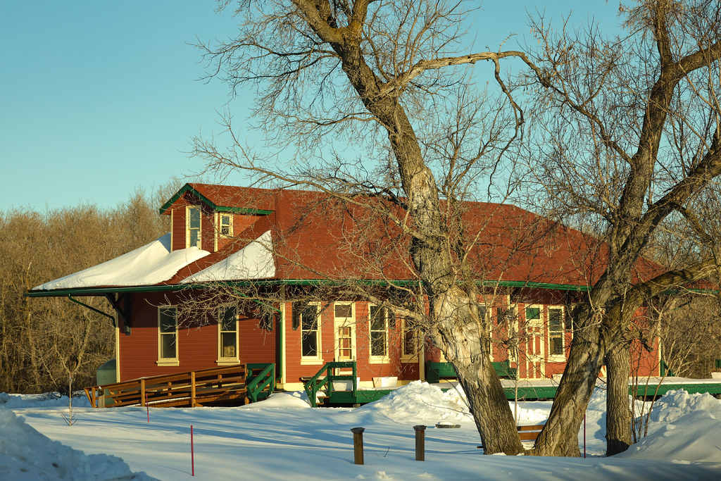 Grosse Isle, Manitoba Train Depot The depot is part of a h… Flickr