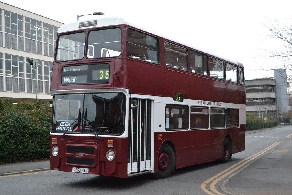GM Buses 3253 C253FRJ Seen in Wigan 3rd March 2023 Flickr